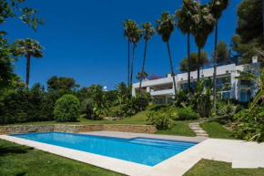 Magnificent recently built villa Pax 12 sea view Golden Mile Marbella